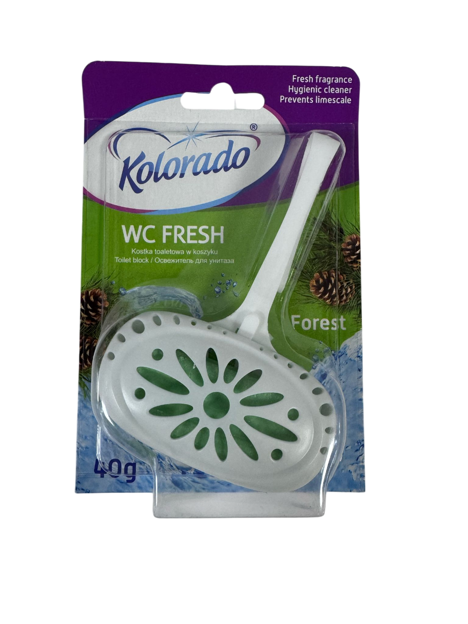 Odorizant WC kolorado ocean, forest, liliac, citrus 40 gr