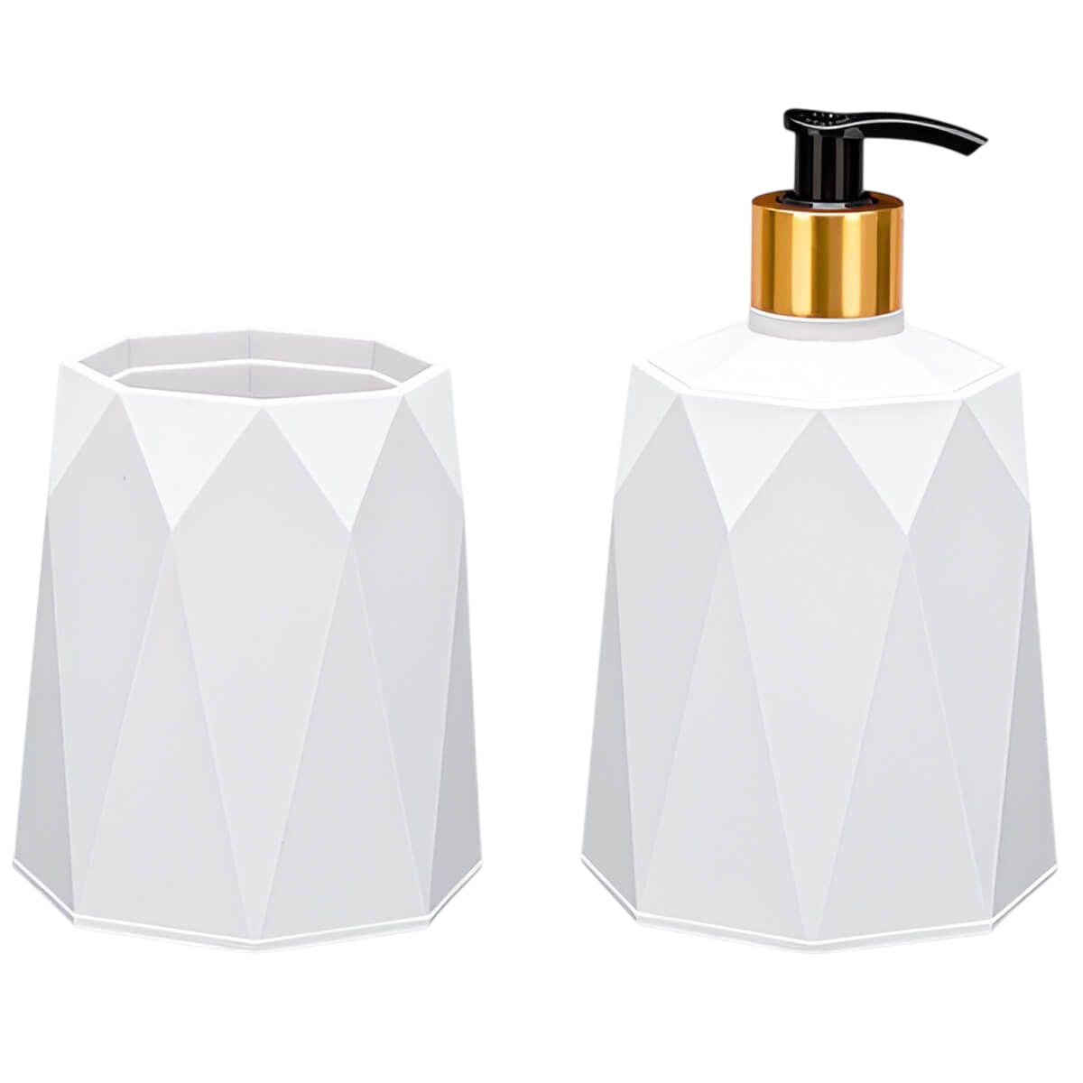 Set de accesorii p/u baie Elif Plastic 2 buc.