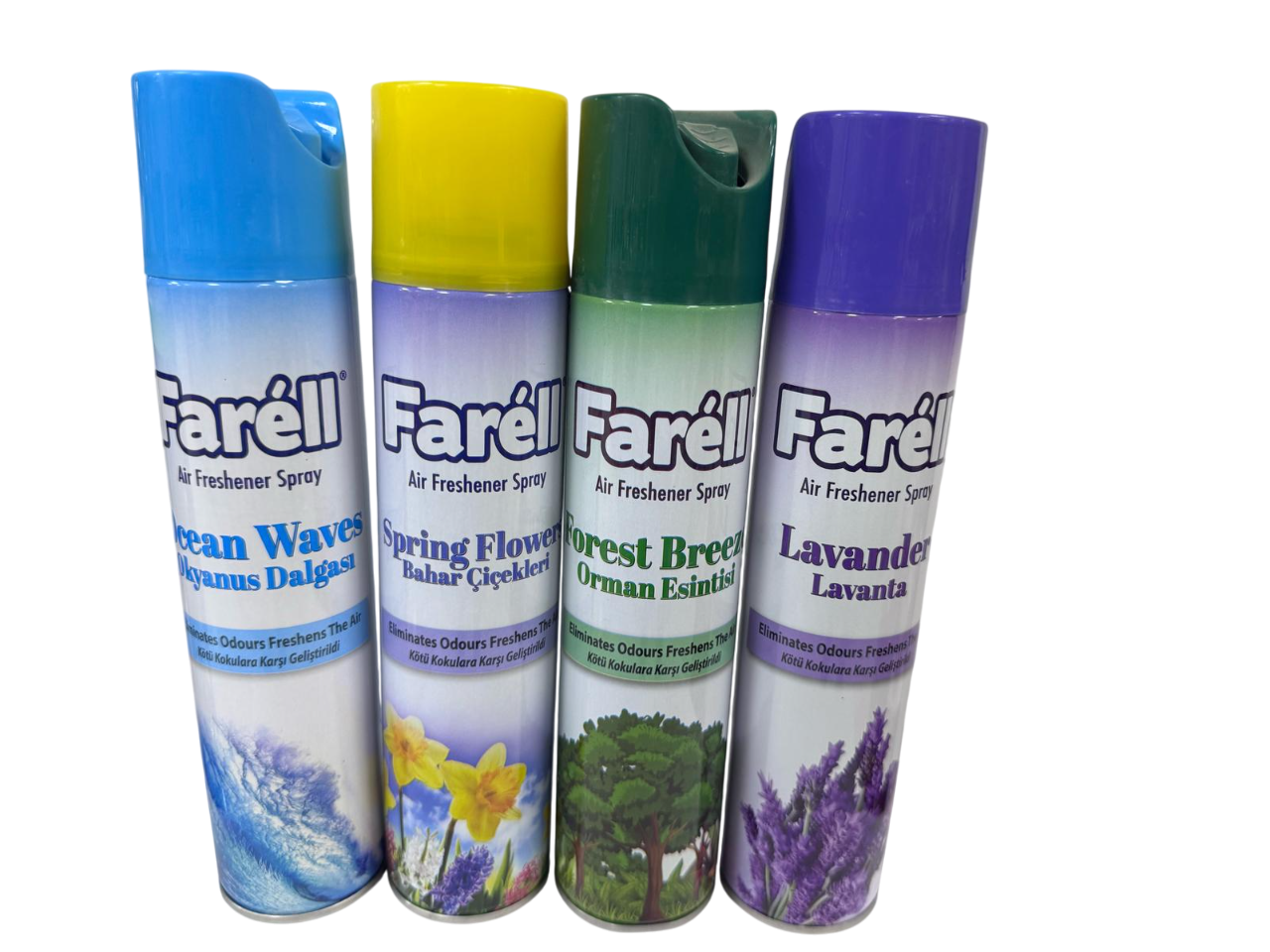 Освежитель для воздуха Farell forest, ocean, lavander, spring flower