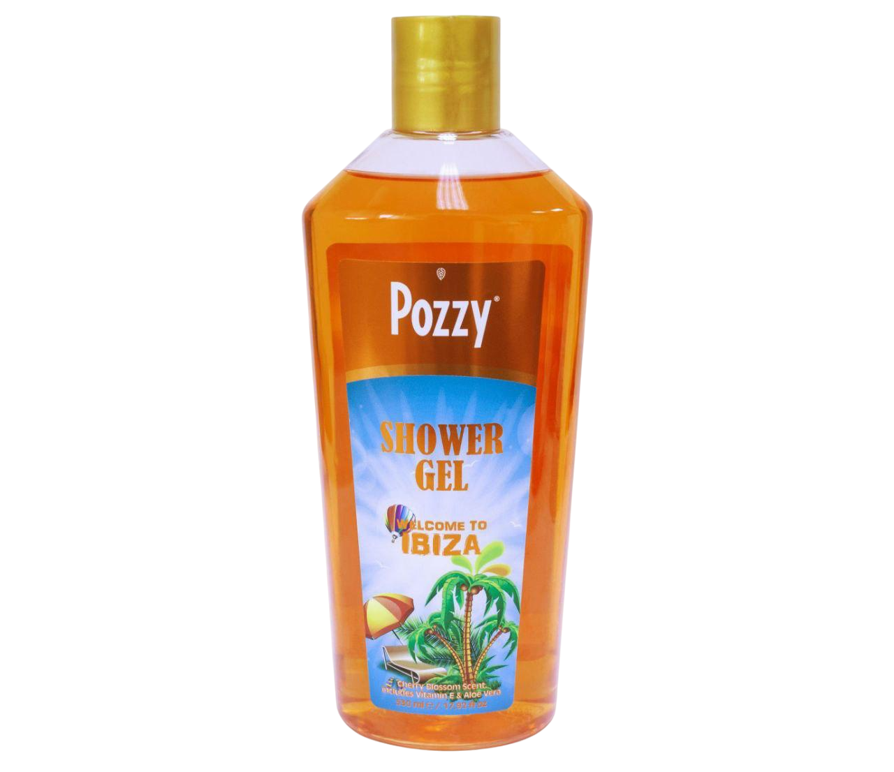 Gel de duș Pozzy Maldive, Hawaii, Ibiza 530ml
