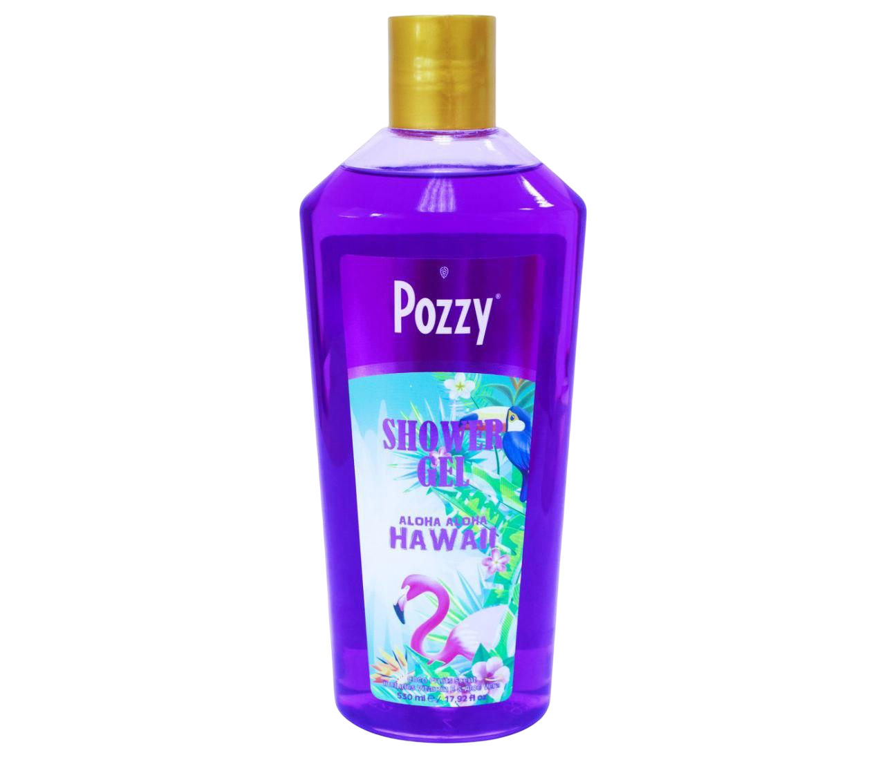 Gel de duș Pozzy Maldive, Hawaii, Ibiza 530ml
