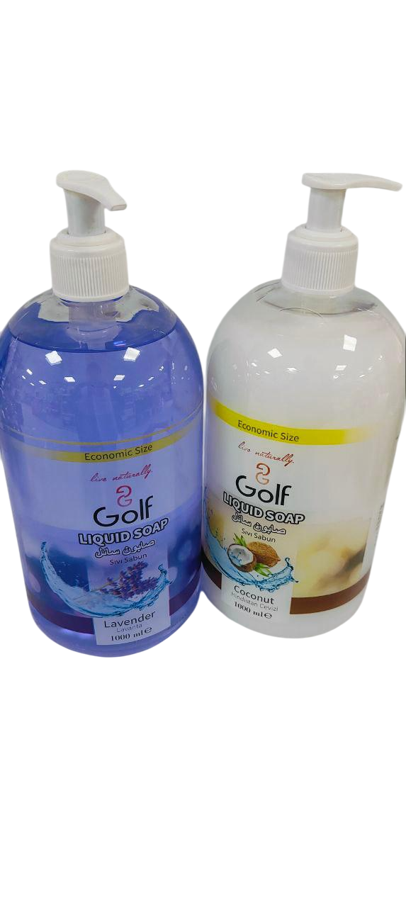 Жидкое мыло Golf кокос, лаванда 1000мл
