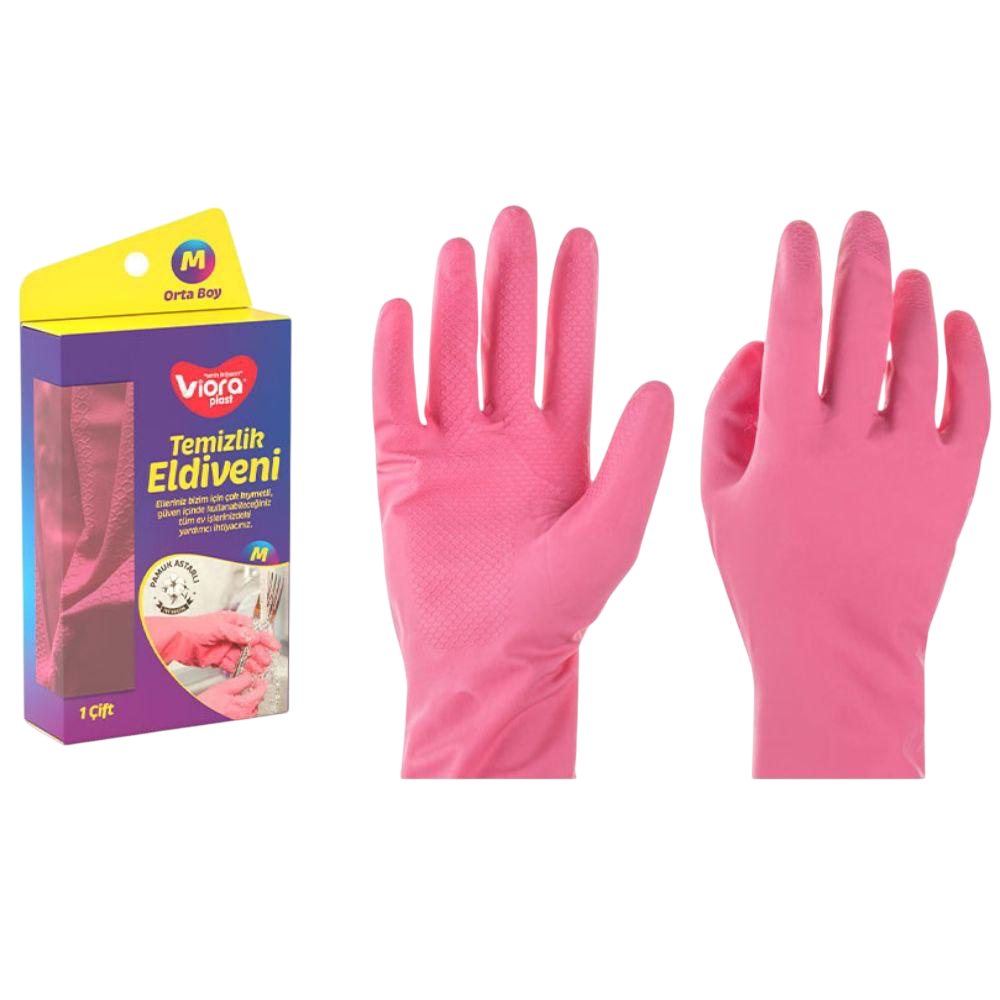 Перчатки резиновые Viora L,M