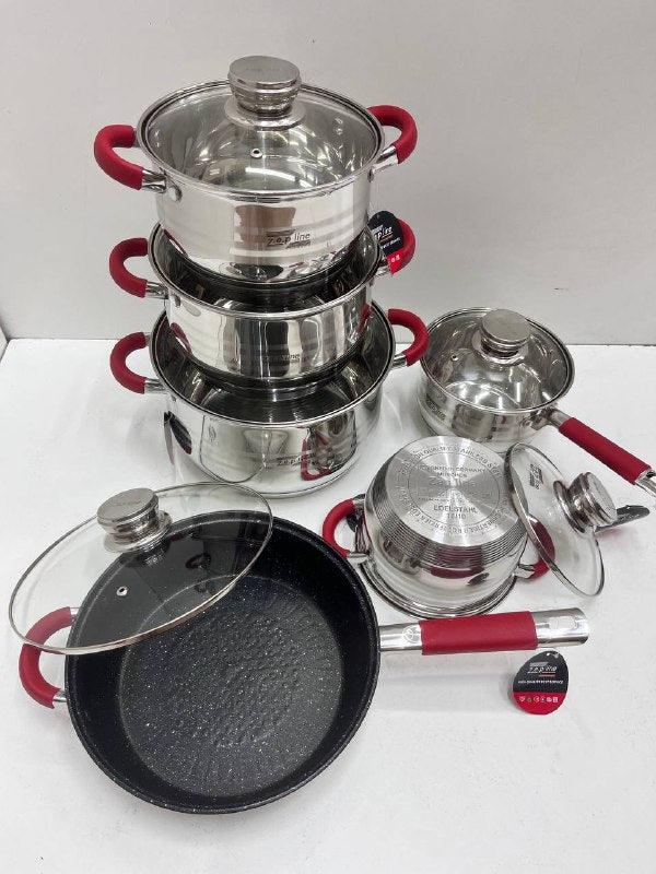 Set de tacamuri Zeppelin ZP-115 din 6 piese din otel inoxidabil