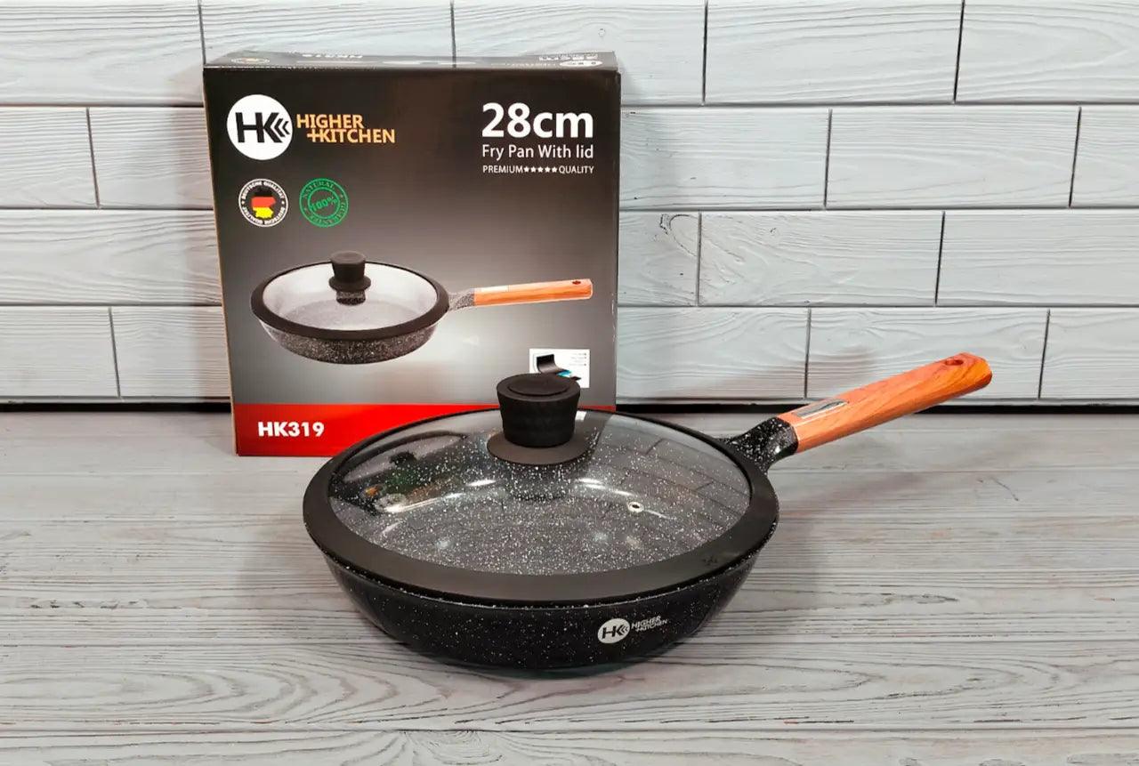 Frying pan with lid 28 cm HK-319