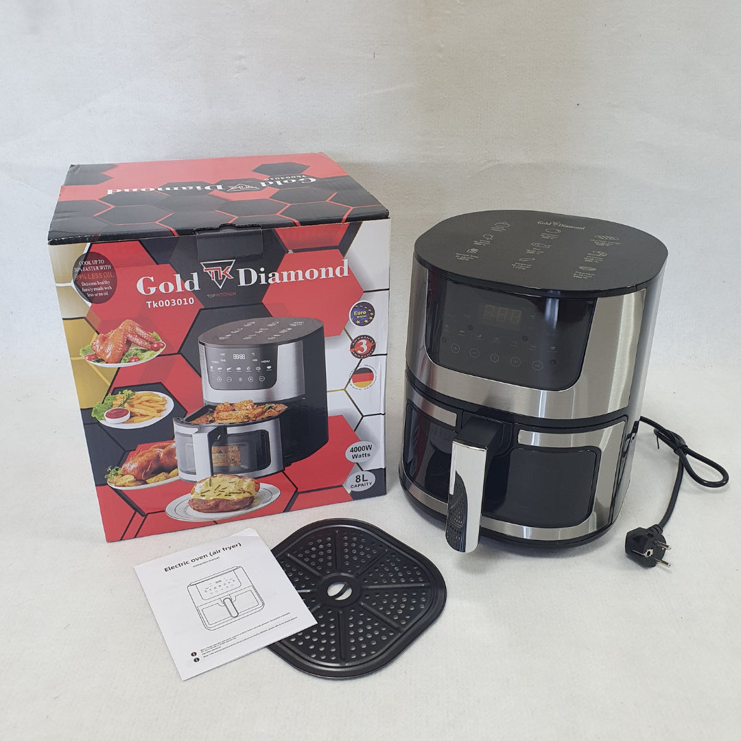 Gold Diamond Air Fryer Top-kitchen tk-003010