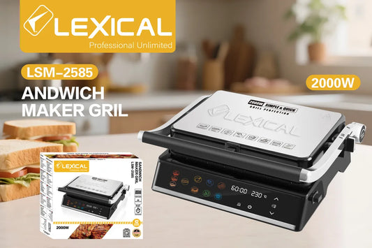 MASINA DE SANDWICHURI GRILL LSM-2585