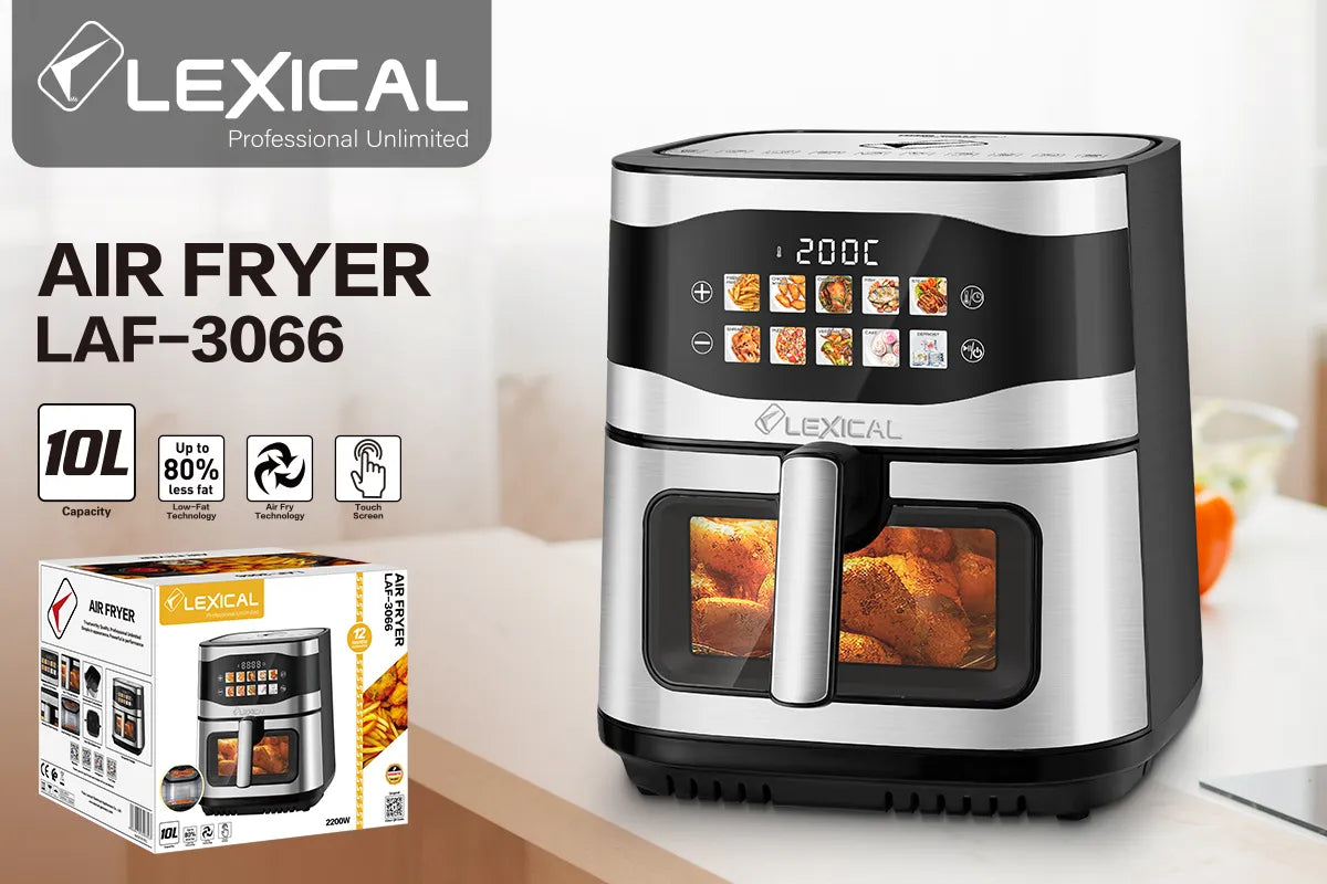 FRITEUZA CU AER ﻿﻿Capacitate: 10L LAF-3066