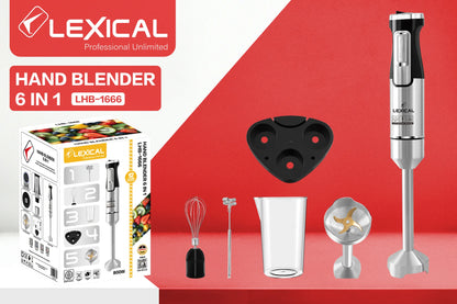 BLENDER DE MÂNĂ 6 ÎN 1 LHB-1666
