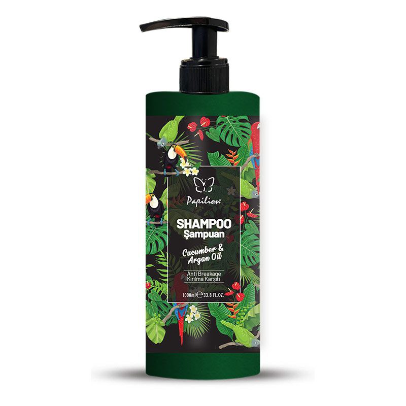 Șampon Pavilion Ylang-ylang, Honey-Keratin, Cucumber-Argan oil 1000ml