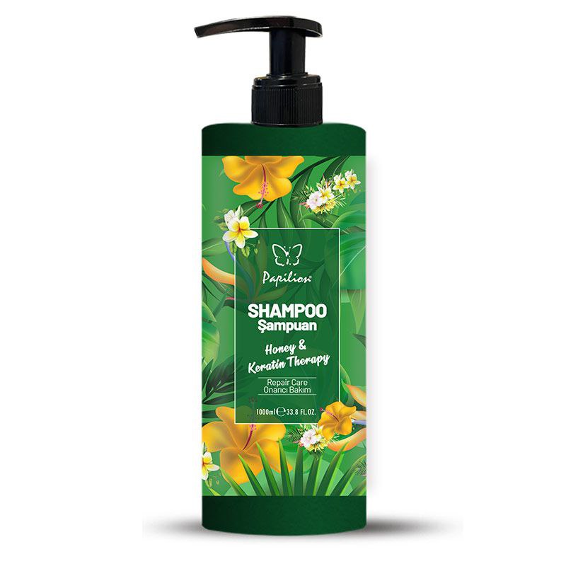 Șampon Pavilion Ylang-ylang, Honey-Keratin, Cucumber-Argan oil 1000ml